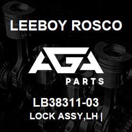 LB38311-03 Leeboy Rosco LOCK ASSY,LH | | AGA Parts