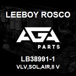 LB38991-1 Leeboy Rosco VLV,SOL,AIR,8 V | AGA Parts