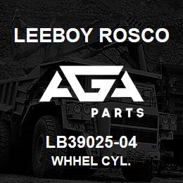 LB39025-04 Leeboy Rosco WHHEL CYL. | AGA Parts