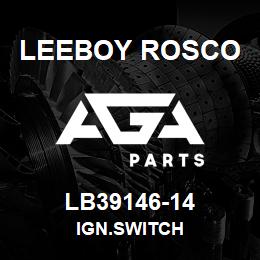 LB39146-14 Leeboy Rosco IGN.SWITCH | AGA Parts