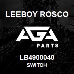 LB4900040 Leeboy Rosco SWITCH | AGA Parts