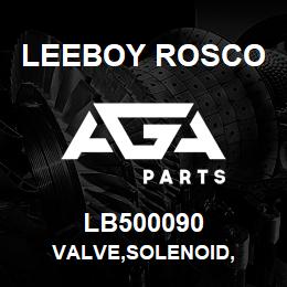 LB500090 Leeboy Rosco VALVE,SOLENOID, | AGA Parts