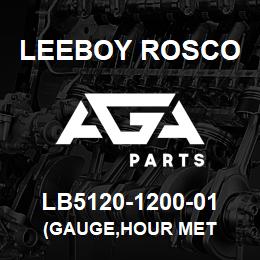 LB5120-1200-01 Leeboy Rosco (GAUGE,HOUR MET | AGA Parts