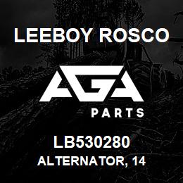 LB530280 Leeboy Rosco ALTERNATOR, 14 | AGA Parts