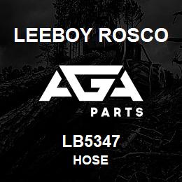 LB5347 Leeboy Rosco HOSE | AGA Parts