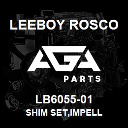 LB6055-01 Leeboy Rosco SHIM SET,IMPELL | AGA Parts