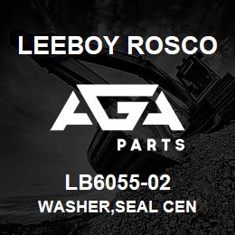 LB6055-02 Leeboy Rosco WASHER,SEAL CEN | AGA Parts