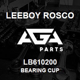 LB610200 Leeboy Rosco BEARING CUP | AGA Parts