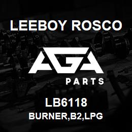 LB6118 Leeboy Rosco BURNER,B2,LPG | AGA Parts