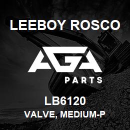 LB6120 Leeboy Rosco VALVE, MEDIUM-P | AGA Parts