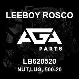 LB620520 Leeboy Rosco NUT,LUG,.500-20 | AGA Parts