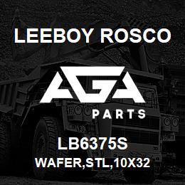 LB6375S Leeboy Rosco WAFER,STL,10X32 | AGA Parts