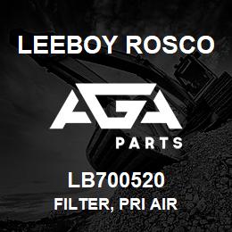 LB700520 Leeboy Rosco FILTER, PRI AIR | AGA Parts