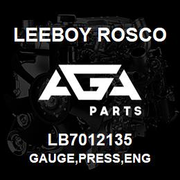 LB7012135 Leeboy Rosco GAUGE,PRESS,ENG | AGA Parts