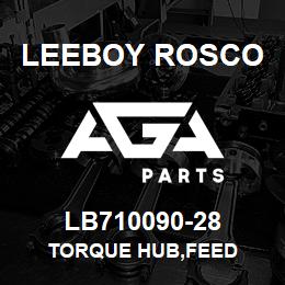 LB710090-28 Leeboy Rosco TORQUE HUB,FEED | AGA Parts