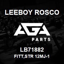 LB71882 Leeboy Rosco FITT,STR 12MJ-1 | AGA Parts