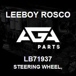 LB71937 Leeboy Rosco STEERING WHEEL, | AGA Parts