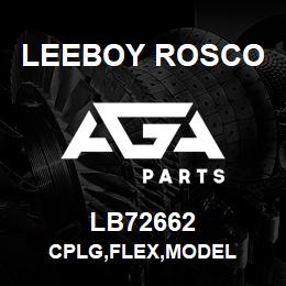 LB72662 Leeboy Rosco CPLG,FLEX,MODEL | AGA Parts