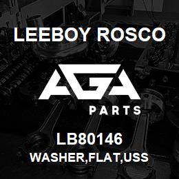 LB80146 Leeboy Rosco WASHER,FLAT,USS | AGA Parts