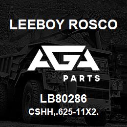 LB80286 Leeboy Rosco CSHH,.625-11X2. | AGA Parts