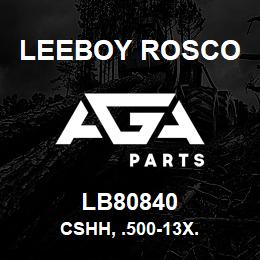 LB80840 Leeboy Rosco CSHH, .500-13X. | AGA Parts