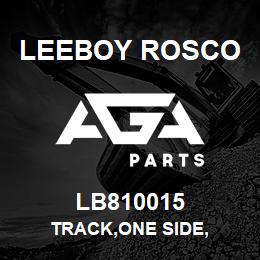 LB810015 Leeboy Rosco TRACK,ONE SIDE, | AGA Parts