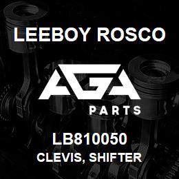 LB810050 Leeboy Rosco CLEVIS, SHIFTER | AGA Parts