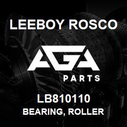 LB810110 Leeboy Rosco BEARING, ROLLER | AGA Parts