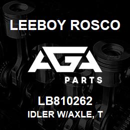 LB810262 Leeboy Rosco IDLER W/AXLE, T | AGA Parts