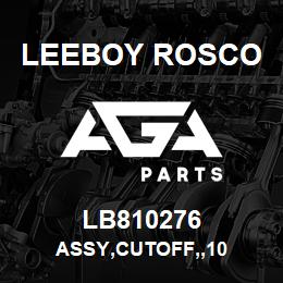 LB810276 Leeboy Rosco ASSY,CUTOFF,,10 | AGA Parts