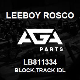 LB811334 Leeboy Rosco BLOCK,TRACK IDL | AGA Parts