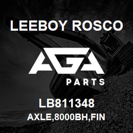 LB811348 Leeboy Rosco AXLE,8000BH,FIN | AGA Parts