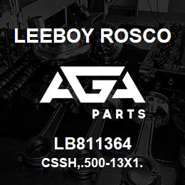 LB811364 Leeboy Rosco CSSH,.500-13X1. | AGA Parts