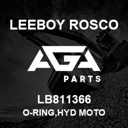 LB811366 Leeboy Rosco O-RING,HYD MOTO | AGA Parts