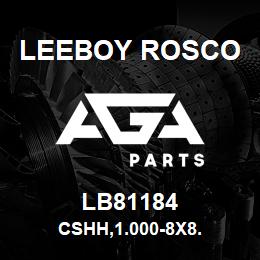 LB81184 Leeboy Rosco CSHH,1.000-8X8. | AGA Parts