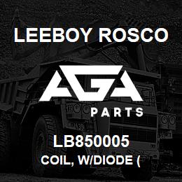 LB850005 Leeboy Rosco COIL, W/DIODE ( | AGA Parts