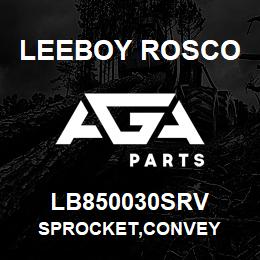 LB850030SRV Leeboy Rosco SPROCKET,CONVEY | AGA Parts