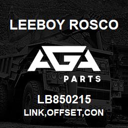 LB850215 Leeboy Rosco LINK,OFFSET,CON | AGA Parts