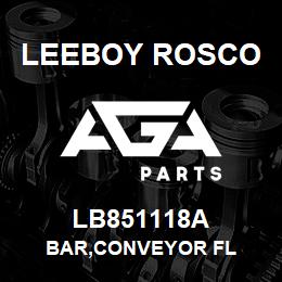 LB851118A Leeboy Rosco BAR,CONVEYOR FL | AGA Parts