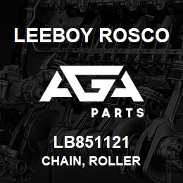 LB851121 Leeboy Rosco CHAIN, ROLLER | AGA Parts