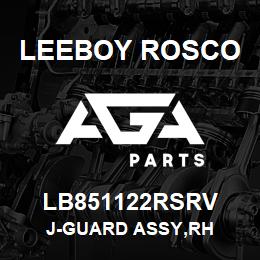 LB851122RSRV Leeboy Rosco J-GUARD ASSY,RH | AGA Parts