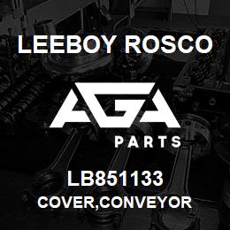 LB851133 Leeboy Rosco COVER,CONVEYOR | AGA Parts