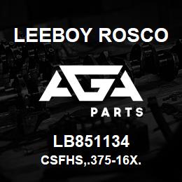 LB851134 Leeboy Rosco CSFHS,.375-16X. | AGA Parts