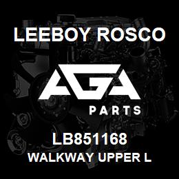 LB851168 Leeboy Rosco WALKWAY UPPER L | AGA Parts