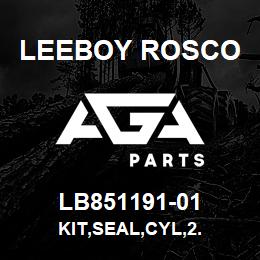 LB851191-01 Leeboy Rosco KIT,SEAL,CYL,2. | AGA Parts