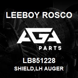 LB851228 Leeboy Rosco SHIELD,LH AUGER | AGA Parts