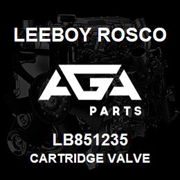 LB851235 Leeboy Rosco CARTRIDGE VALVE | AGA Parts