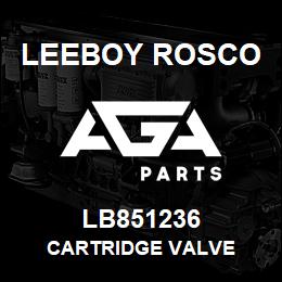 LB851236 Leeboy Rosco CARTRIDGE VALVE | AGA Parts