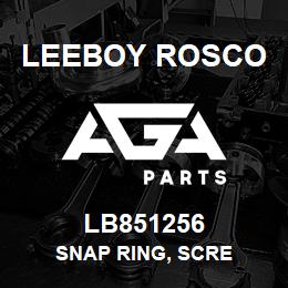 LB851256 Leeboy Rosco SNAP RING, SCRE | AGA Parts