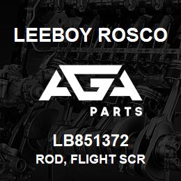 LB851372 Leeboy Rosco ROD, FLIGHT SCR | AGA Parts